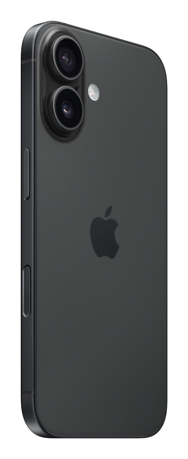 Apple iPhone 16 128GB Nero - Display 6.1'' Super Retina XDR, Fotocamera 48MP, Chip A18, iOS 18, 5G