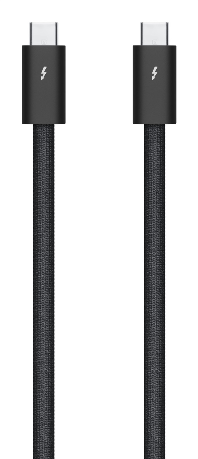 Apple Cavo Thunderbolt 5 (USB-C) Pro 1 m - Fino a 120 Gbps, Nero