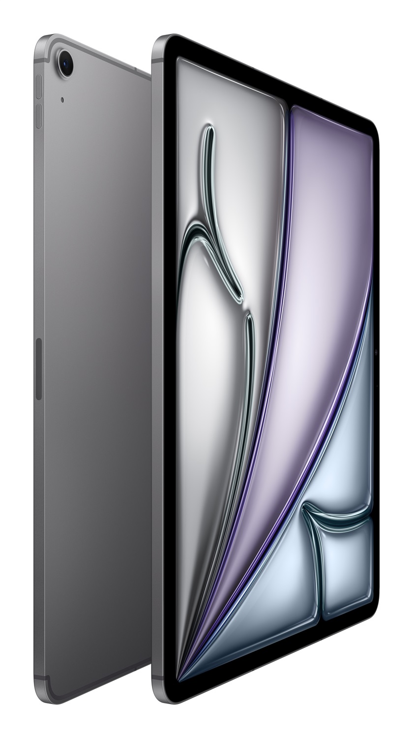Apple iPad Air 13'' Wi-Fi Cellular 256GB Grigio Siderale con Chip M3, Fotocamera 12MP e Supporto 5G