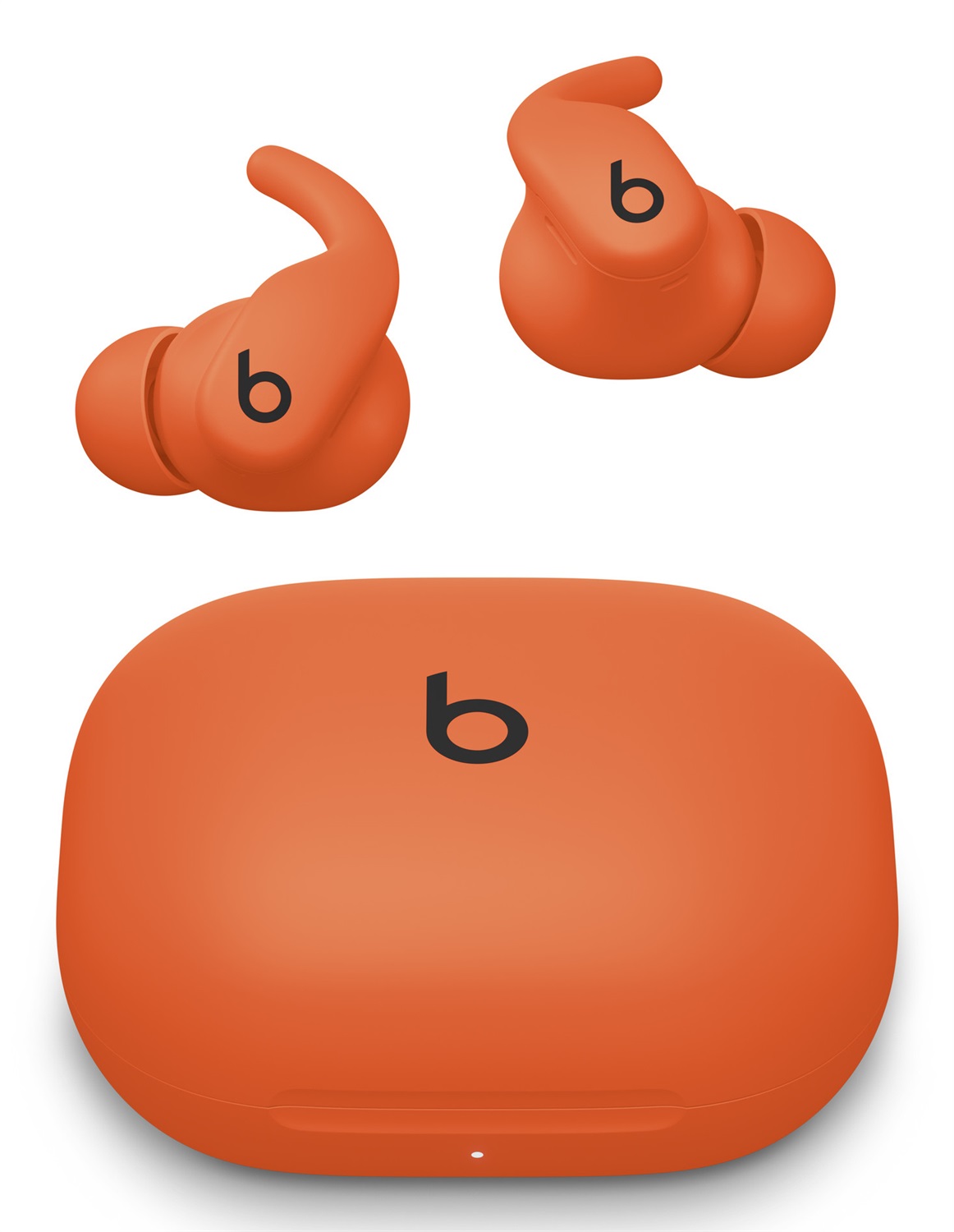 Beats Powerbeats Fit - Auricolari wireless con cancellazione del rumore, IPX4, 30 ore di autonomia, compatibili con Apple e Android - Arancione scintilla