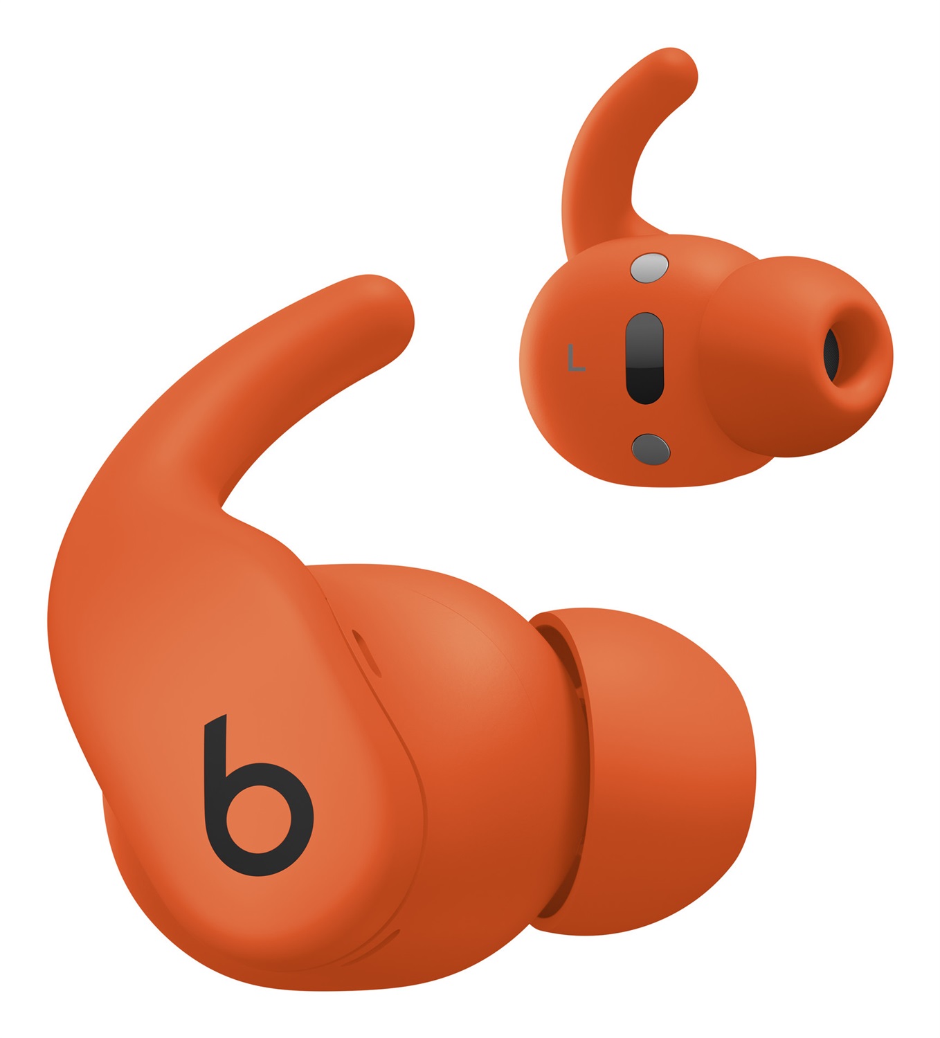 Beats Powerbeats Fit - Auricolari wireless con cancellazione del rumore, IPX4, 30 ore di autonomia, compatibili con Apple e Android - Arancione scintilla