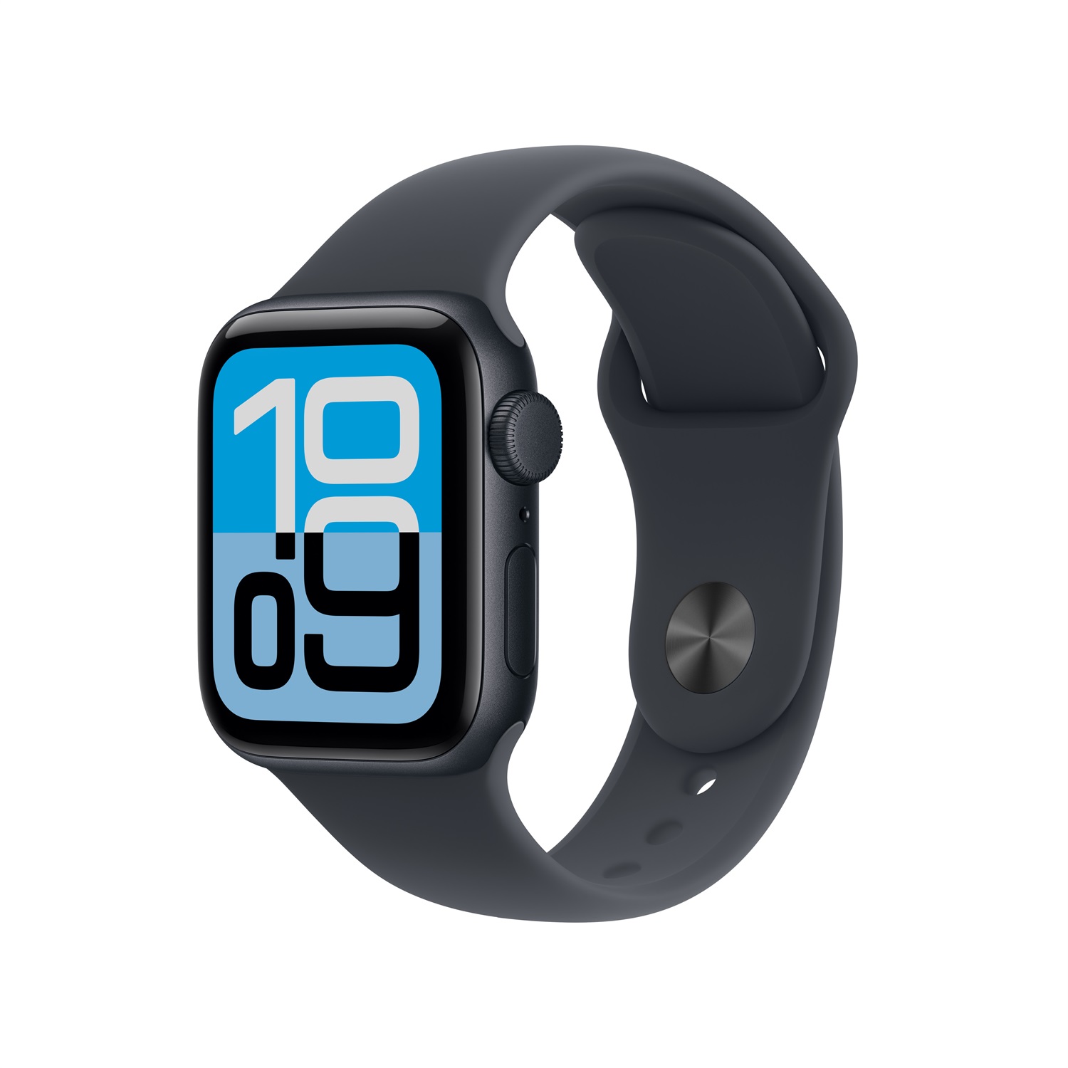 Apple Watch SE (3a generazione) GPS 40mm Cassa in Alluminio Mezzanotte con Cinturino Sport Mezzanotte - S/M