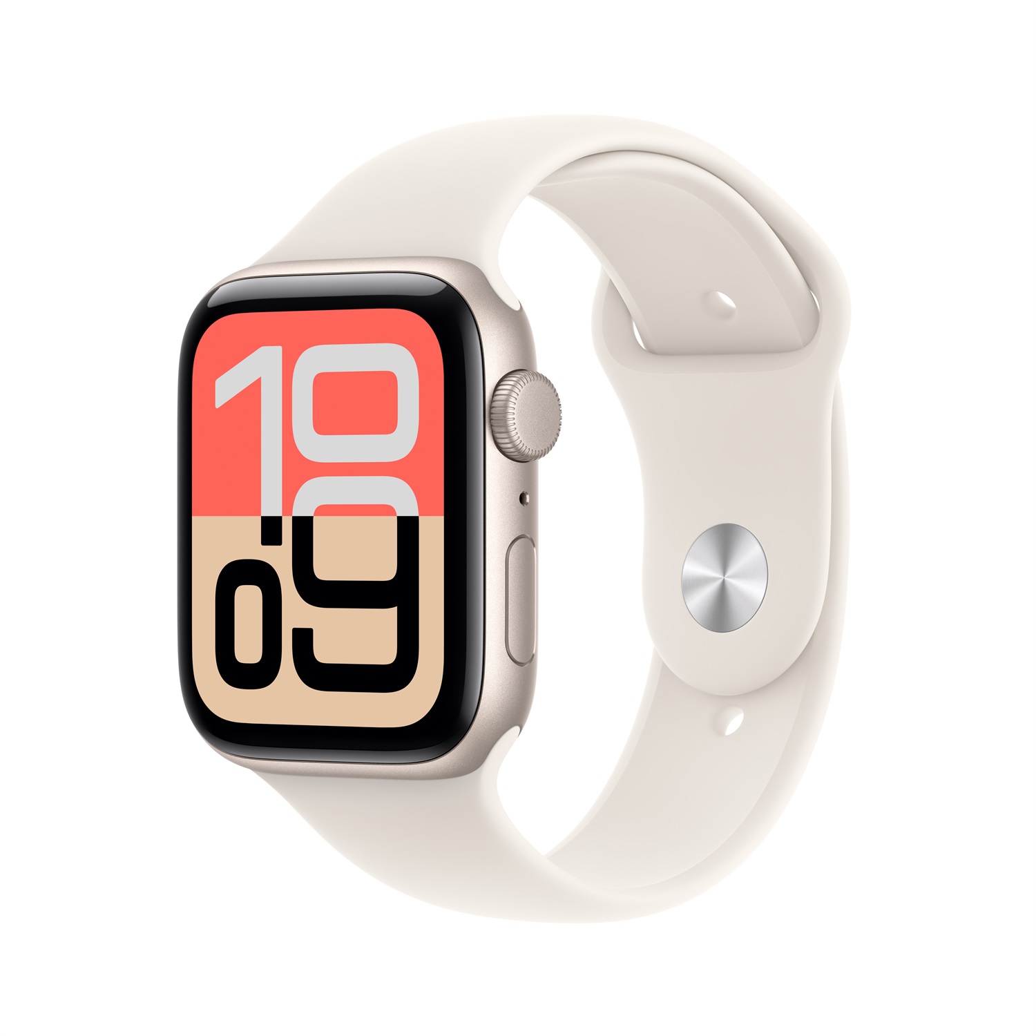 Apple Watch SE 3 (2025) GPS 44mm - Cassa in Alluminio Galassia con Cinturino Sport Galassia - S/M