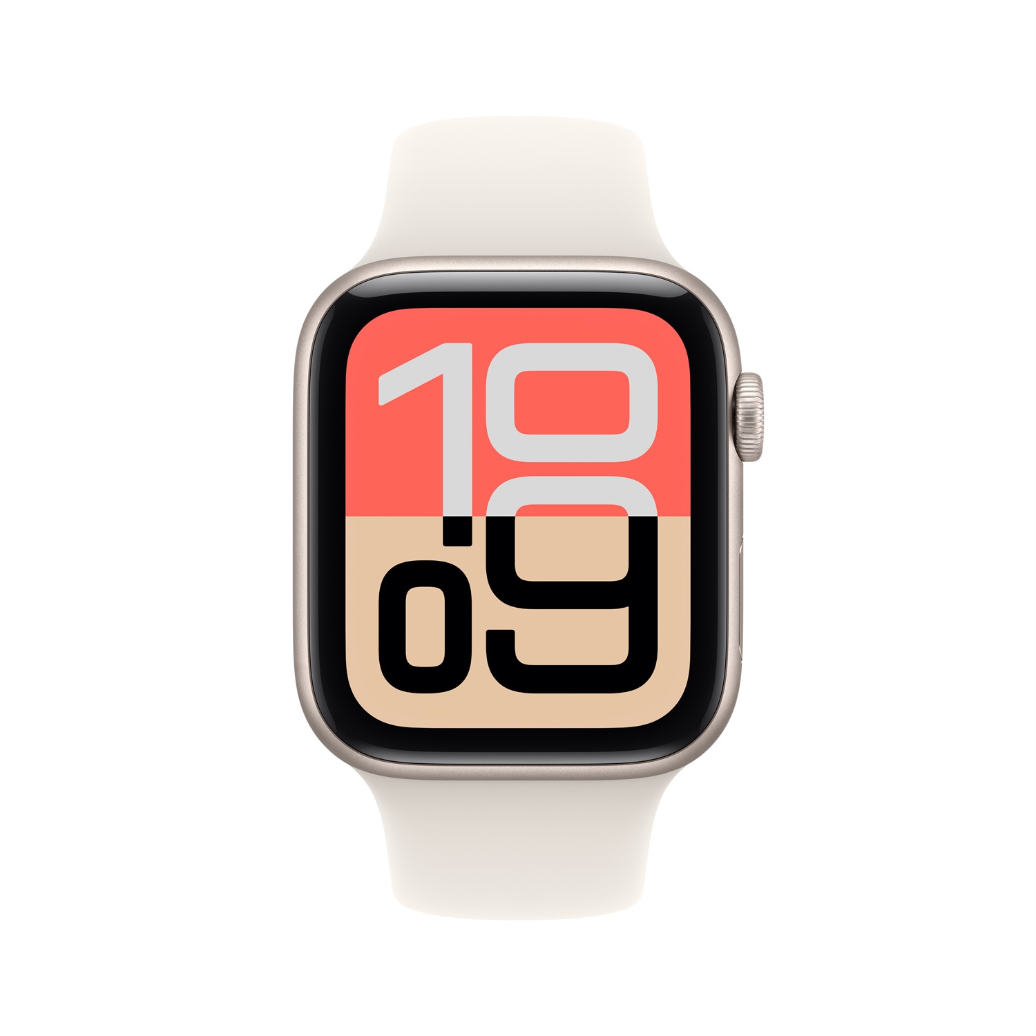 Apple Watch SE 3 (2025) GPS 44mm - Cassa in Alluminio Galassia con Cinturino Sport Galassia - S/M