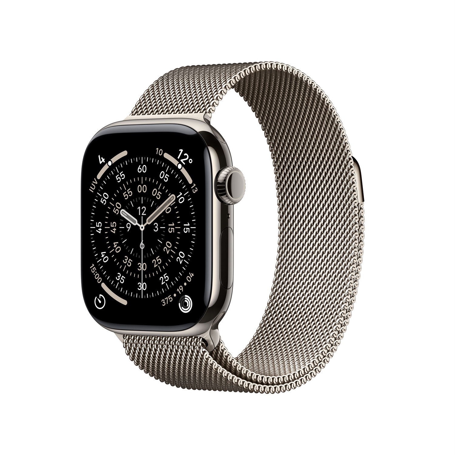 Apple Watch Series 11 GPS Cellular 42mm Cassa in Titanio Naturale con Loop in Maglia Milanese - Monitoraggio Salute e Qualità del Sonno
