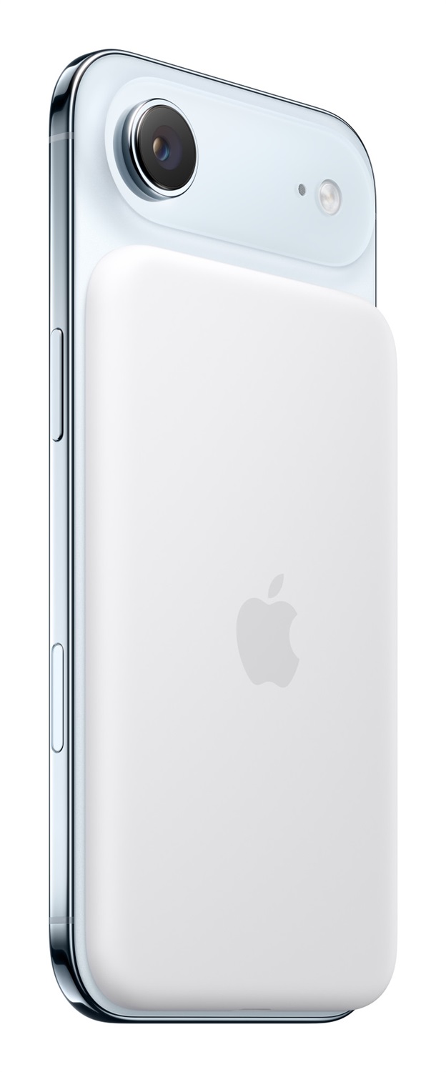 Apple Batteria MagSafe per iPhone Air - Carica wireless, design sottile e leggero, 65% di carica extra, colore Bianco