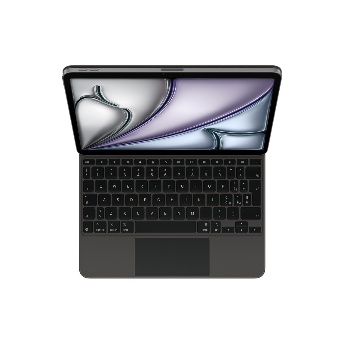 Apple Magic Keyboard per iPad Air 11 (M3) - QWERTY Italiano - Nero con Trackpad Integrato e 14 Tasti Funzione