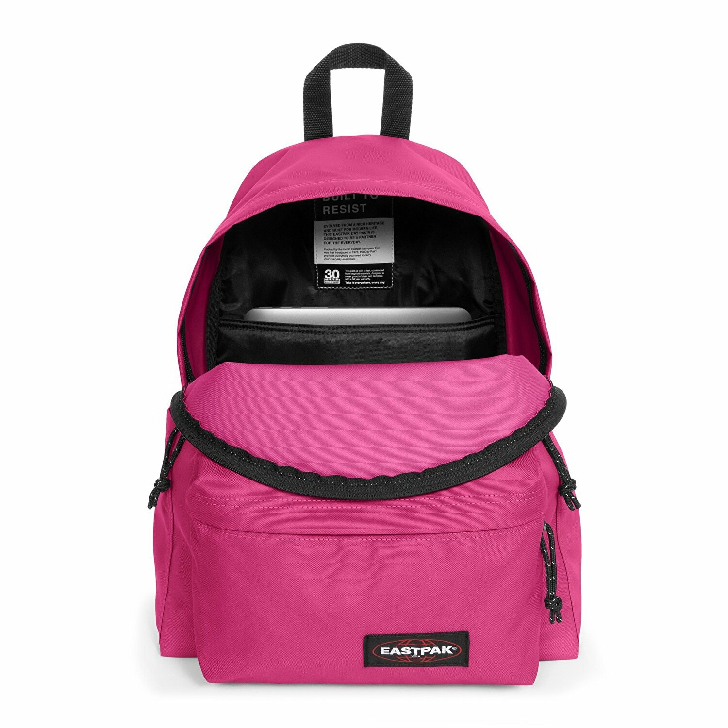 Eastpak Zaino Day Pak'R Pink Escape - Zaino Casual in Nylon con Scomparto per Laptop e Tasche di Sicurezza