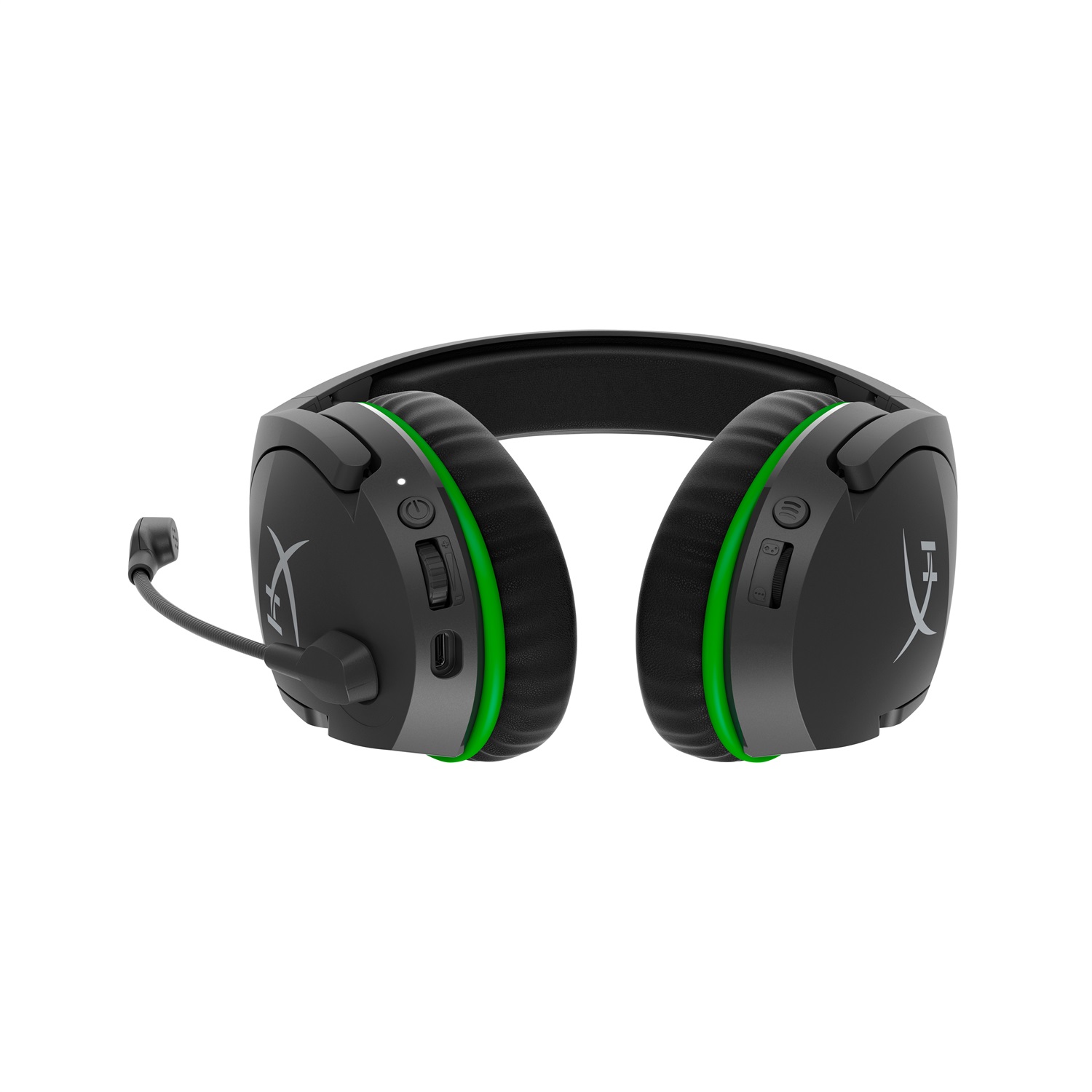 HyperX CloudX Stinger Core - Cuffie da gaming wireless compatibili con Xbox Series X|S e Xbox One (Nero-Verde)