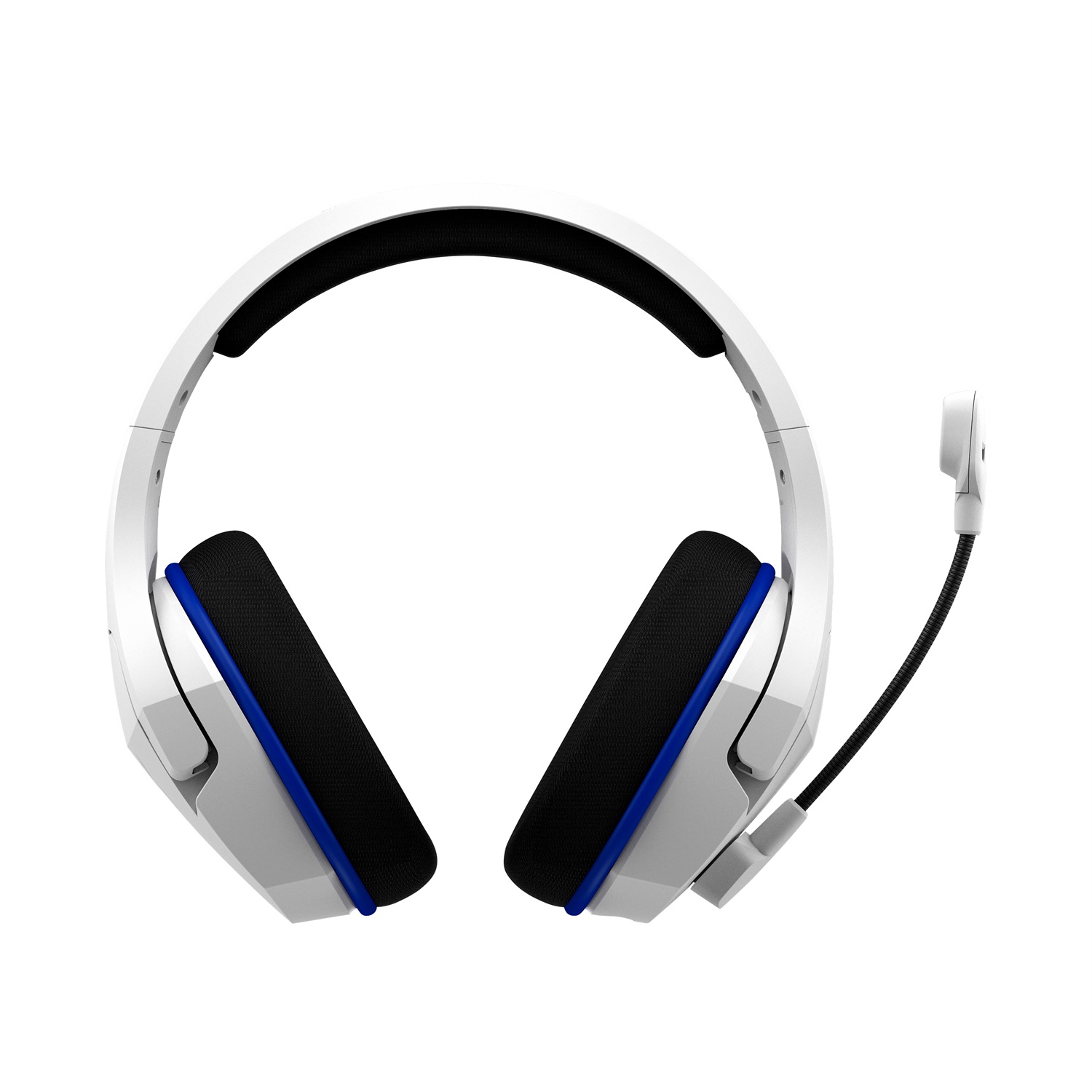 HyperX Cloud Stinger Core - Cuffie da gaming wireless Bianco/Blu - Compatibili con PS4 e PS5, Autonomia 17 ore, Driver 40 mm