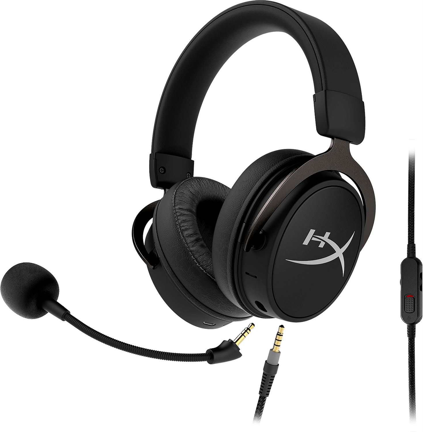 HyperX Cloud MIX – Cuffie da Gaming Wireless con Bluetooth 4.2, Telaio in Alluminio, Cuscinetti in Memory Foam, Autonomia Fino a 20 Ore, Compatibili con PC, PS4 e PS5, Nero