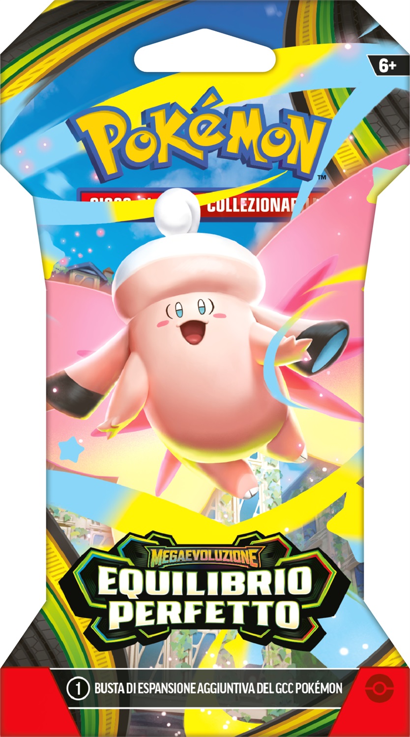 The Pokemon Company - Espansione Megaevoluzione Equilibrio Perfetto - Box 48 Buste con 10 Carte ciascuna