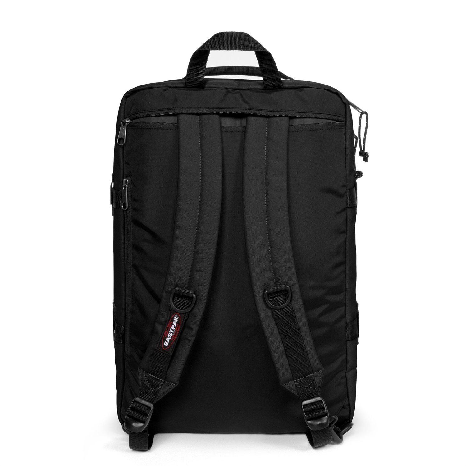 Eastpak Travelpack - Zaino da viaggio Nero in Nylon con Scomparto per Laptop fino a 17 pollici - 2 in 1