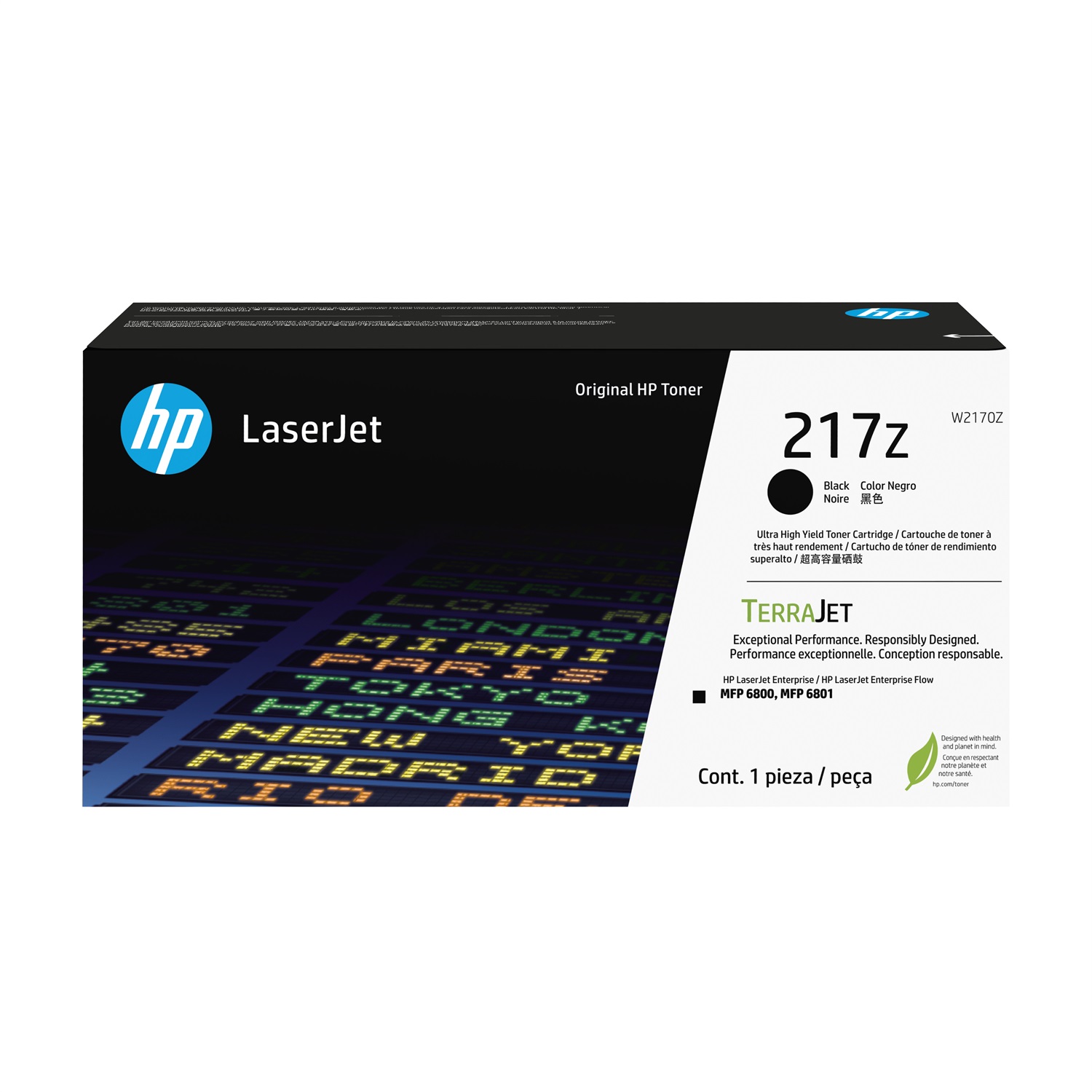 HP Cartuccia Toner Originale Nero ad Altissima Capacità LaserJet 217Z (W2170Z) - Resa Fino a 32000 Pagine, 1 Pz