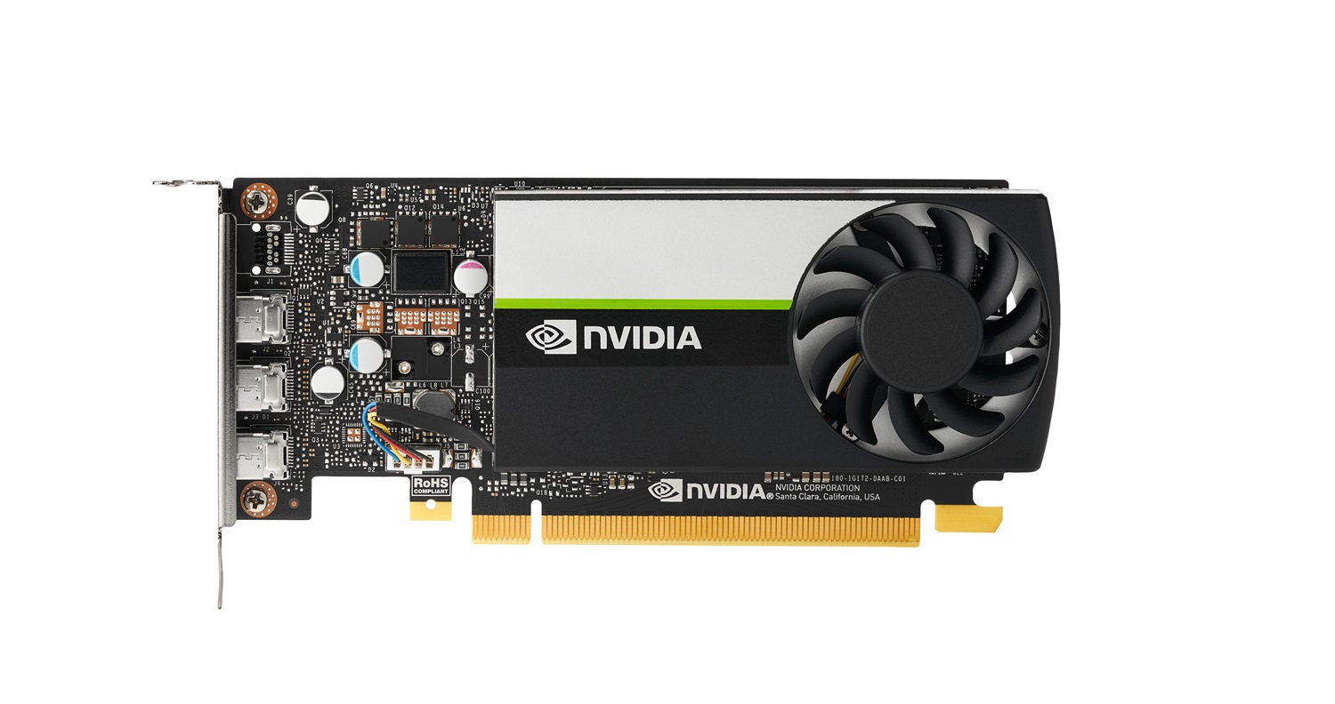 HP NVIDIA Quadro T400 4 GB GDDR6 Low Profile Graphics Card - 3 x Mini DisplayPort, PCI Express x16 3.0