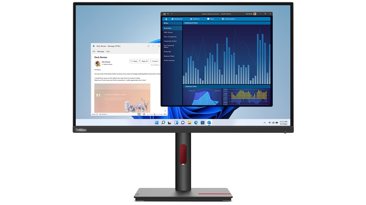 Lenovo ThinkVision T27p-30 Monitor 27
