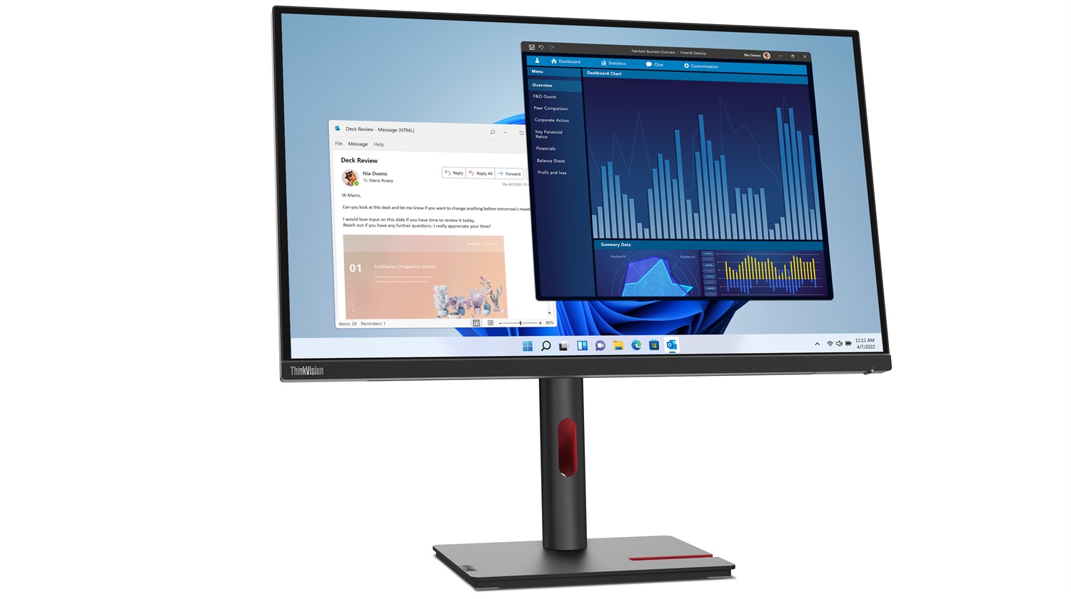 Lenovo ThinkVision T27p-30 Monitor 27