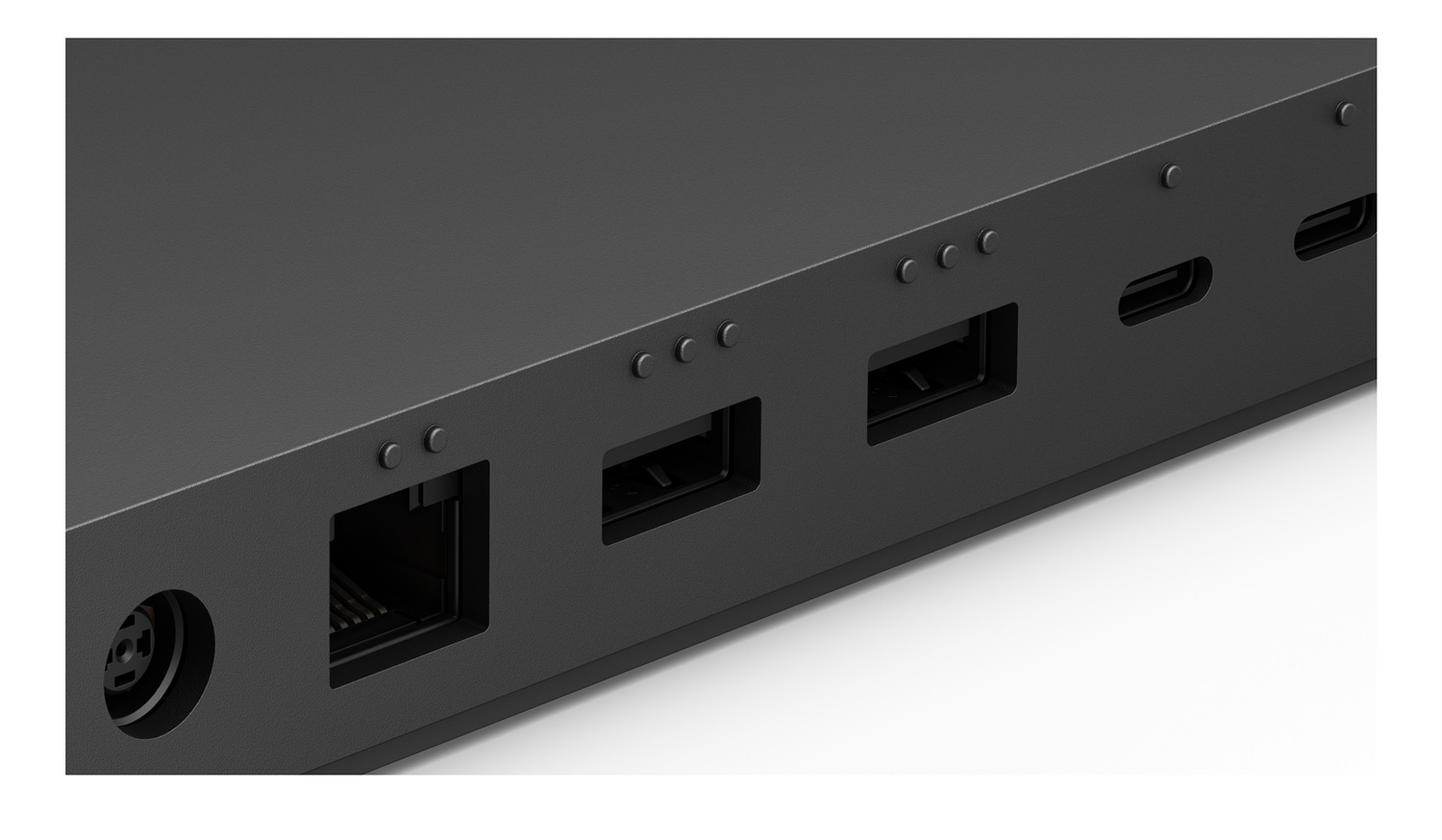 Microsoft Surface Thunderbolt 4 Dock - Cablato, Thunderbolt 4, 2500 Mbit/s, Nero, Kensington