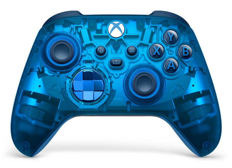 Microsoft Xbox Wireless Controller - Sky Cipher Special Edition Blu, Gamepad Wireless per Android, iOS, PC, Xbox One, Xbox Series S e X