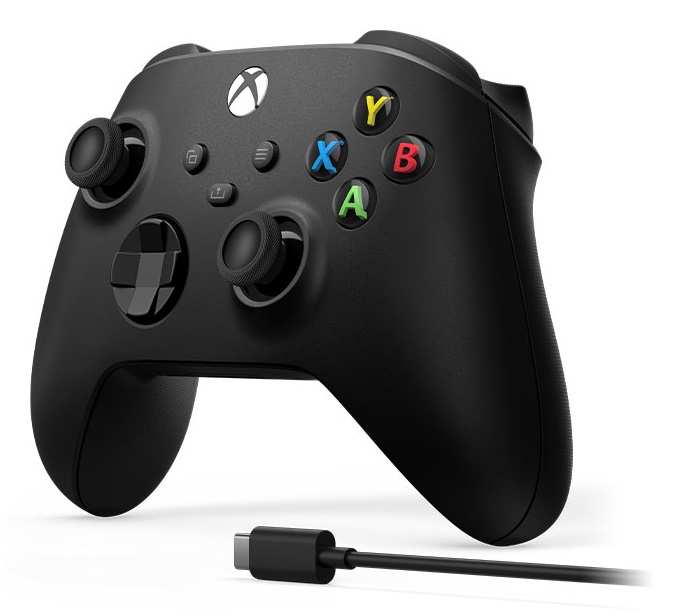Xbox Wireless Controller Carbon Black - Comfort e Connettività USB-C