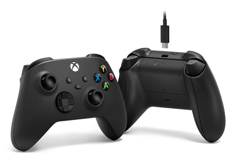 Xbox Wireless Controller Carbon Black - Comfort e Connettività USB-C