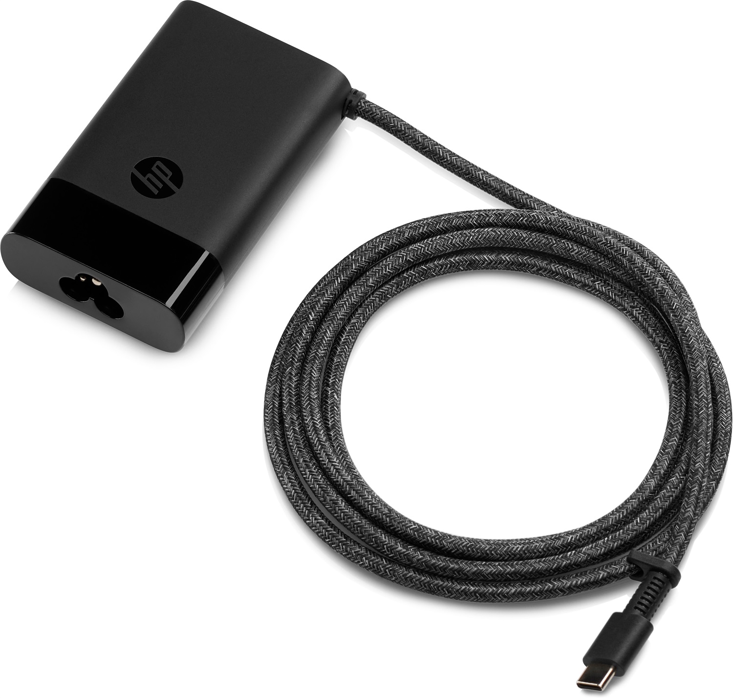 HP Caricabatterie per laptop USB-C 65 W, Compatibile con HP Desktop, Chromebook, Elite, ProBook, Spectre, Pavilion e Envy, Nero
