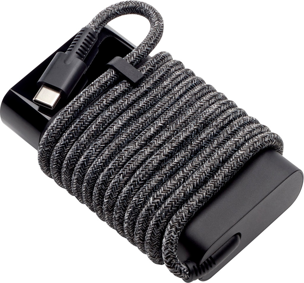 HP Caricabatterie per laptop USB-C 65 W, Compatibile con HP Desktop, Chromebook, Elite, ProBook, Spectre, Pavilion e Envy, Nero