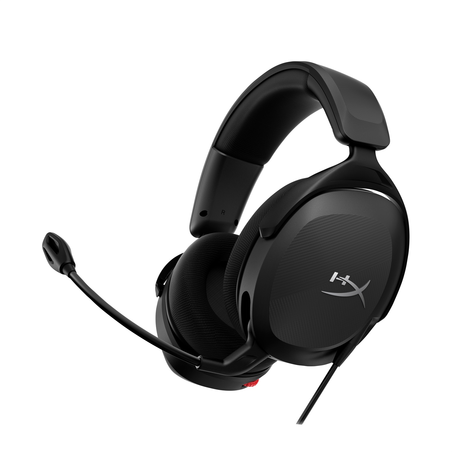 HyperX Cloud Stinger II Core - Cuffie da Gaming Cablate con Audio Immersivo, Cuscinetti in Memory Foam, 3,5 mm, Nero