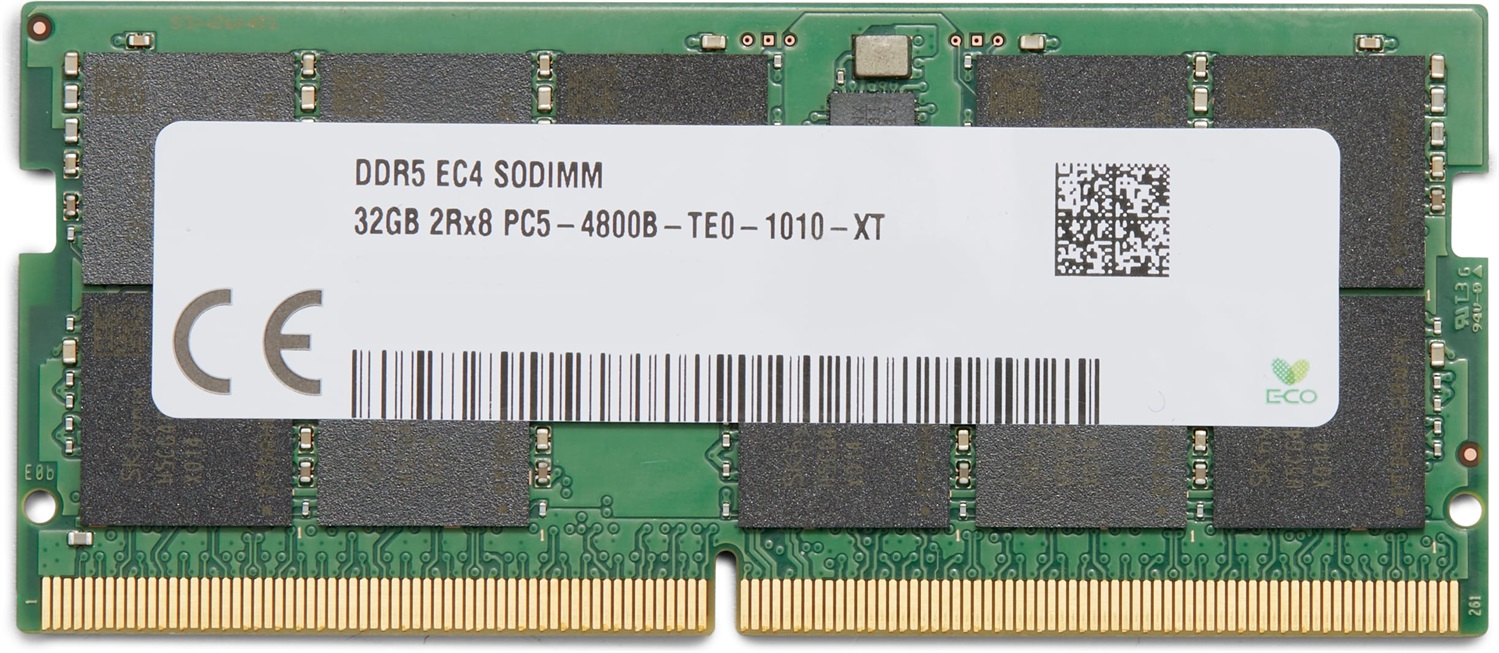 HP 6D8T4AA Memoria RAM 32 GB DDR5 4800 MHz SO-DIMM con Data Integrity Check