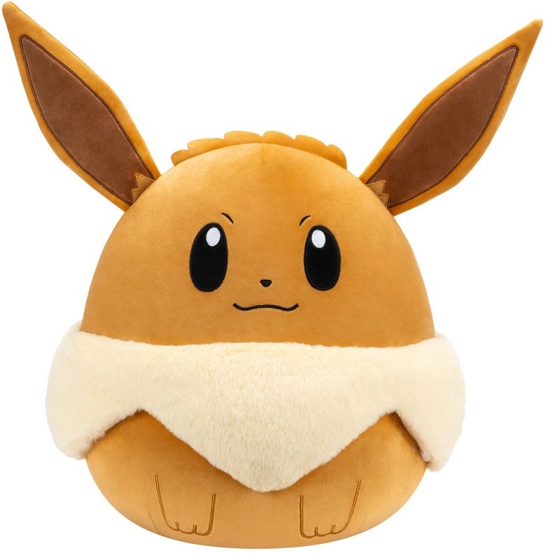 Squishmallows Pokémon Eevee Peluche 35 cm - Morbido e Collezionabile
