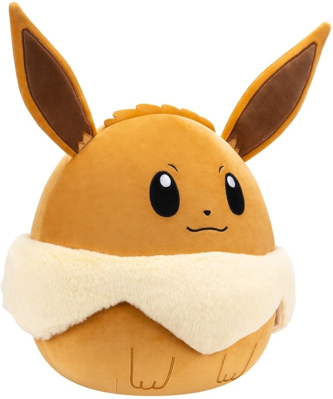 Squishmallows Pokémon Eevee Peluche 35 cm - Morbido e Collezionabile