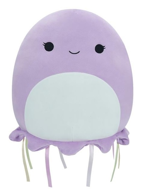 Squishmallows Anni - Peluche Medusa Viola 30,5 cm, Super Morbido e Collezionabile