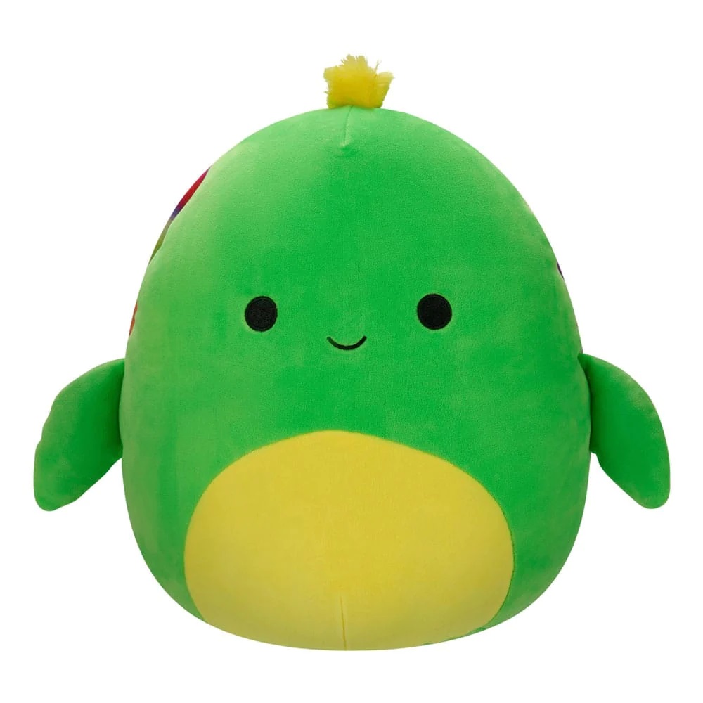 Squishmallows Lars - Peluche ufficiale Jazwares, Tartaruga Verde Neon, 30 cm, Super Morbido da Collezione