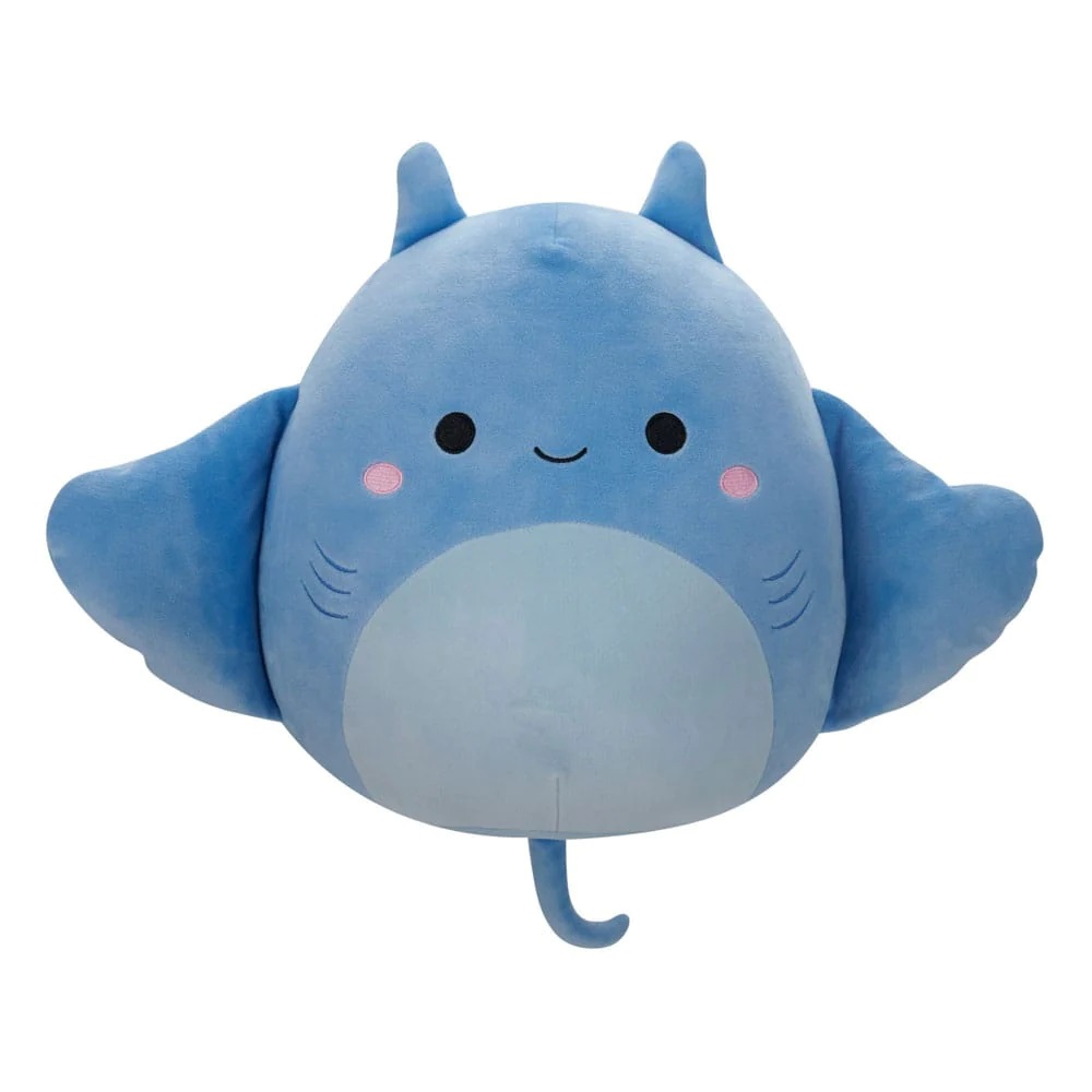 Squishmallows - Peluche originale Raie Manta Blue da 30 cm, ultra-morbido e collezionabile