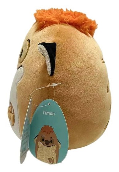 Squishmallows Timon - Peluche ufficiale Disney Lion King, 20 cm e 25 cm, super morbido e soffice