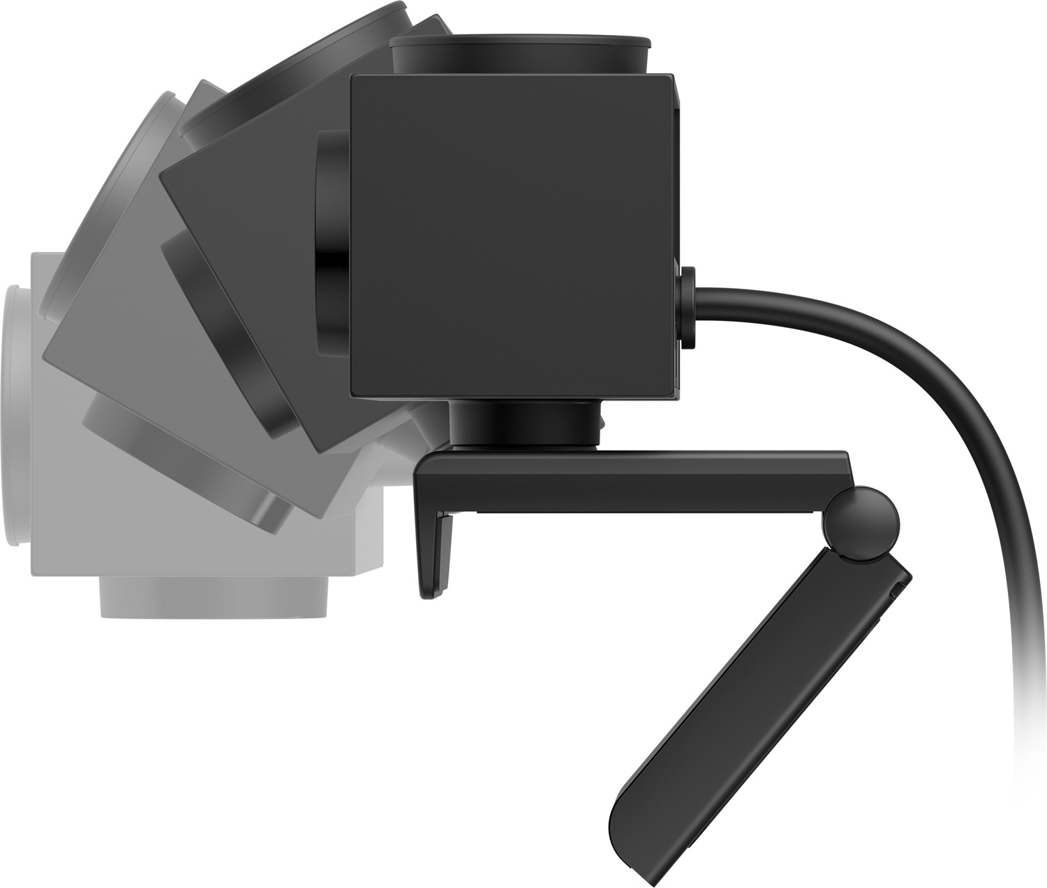 HP Webcam 620 FHD 1080p - 4 MP, Riconoscimento Vocale Windows Hello, Messa a Fuoco Automatica, Zoom Digitale, Compatibile con Zoom/Teams/Google Meet