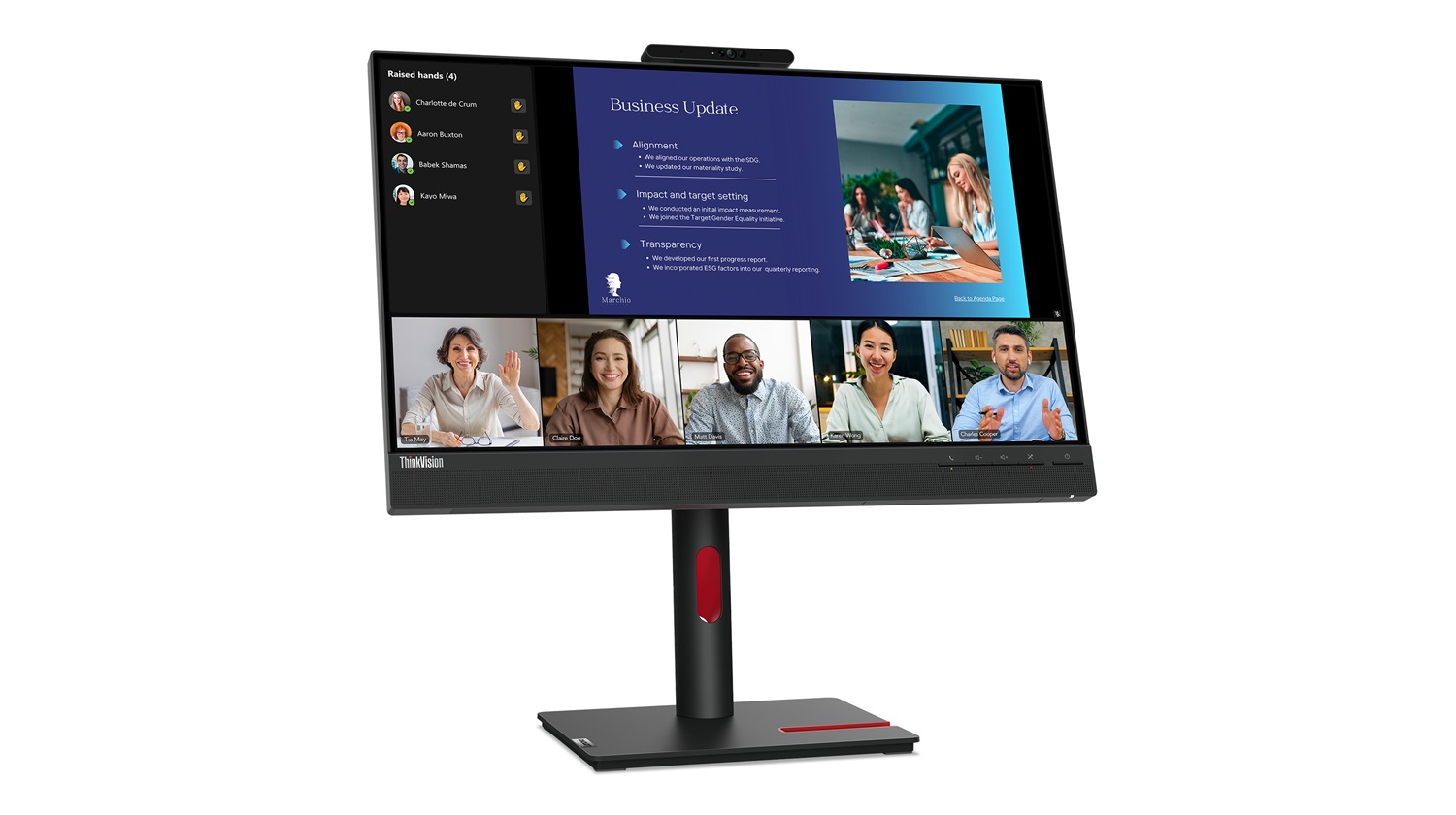 Lenovo ThinkVision T24v-30 Monitor 23.8