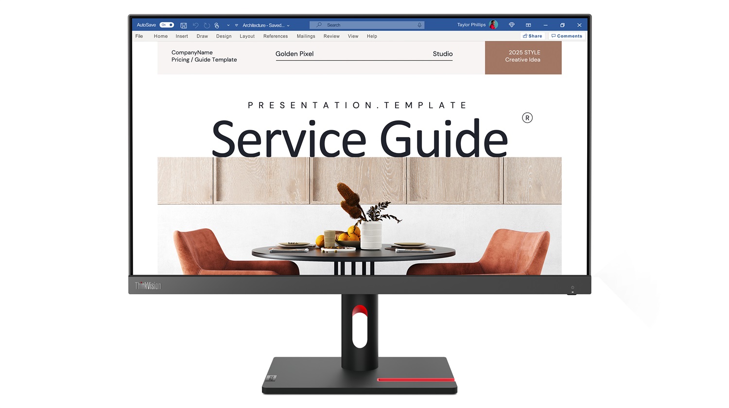 Lenovo ThinkVision S24i-30 Monitor 23.8