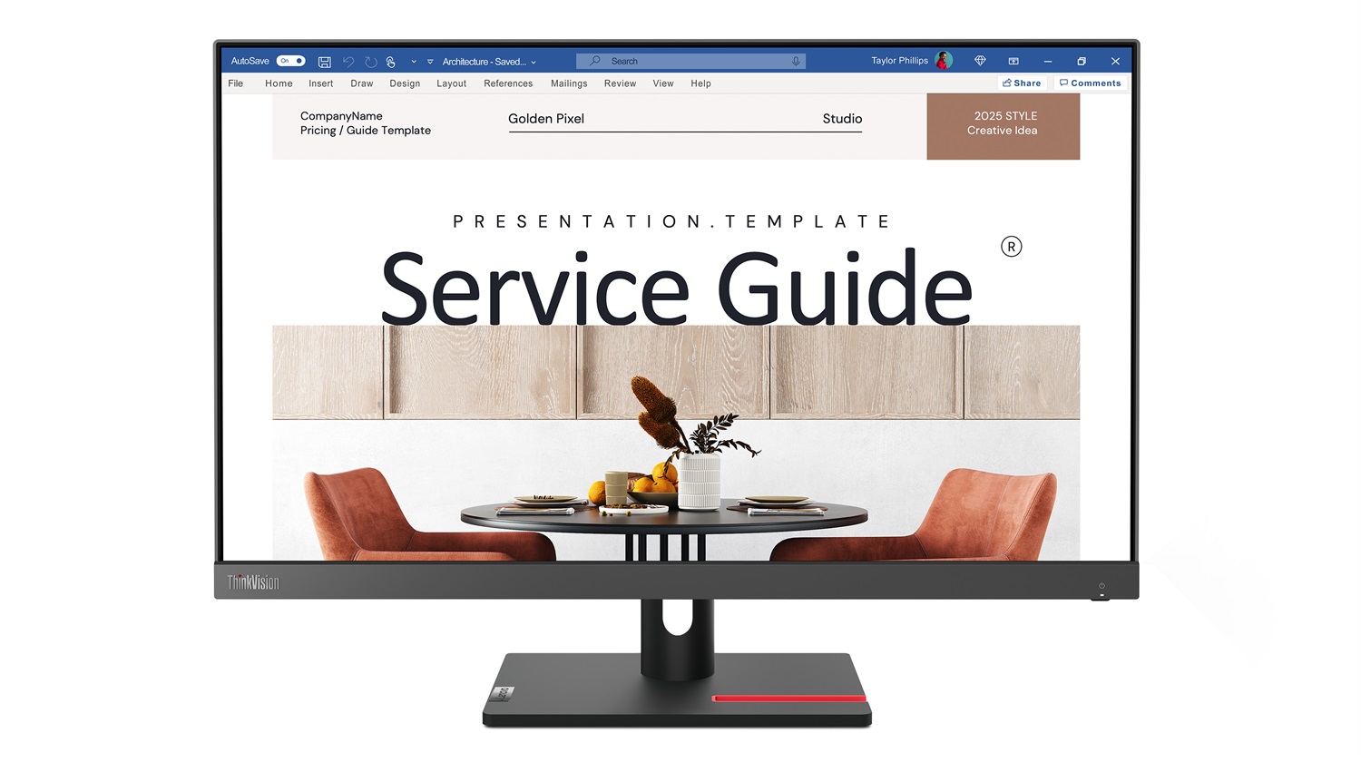 Lenovo ThinkVision S24i-30 Monitor 23.8