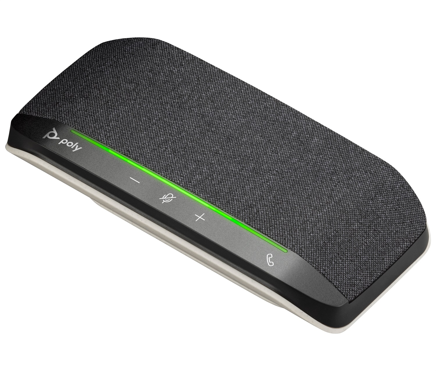 POLY Vivavoce Sync 10 - USB-A/USB-C, Argento, IP64, Audio di Alta Qualità per Chiamate e Webinar