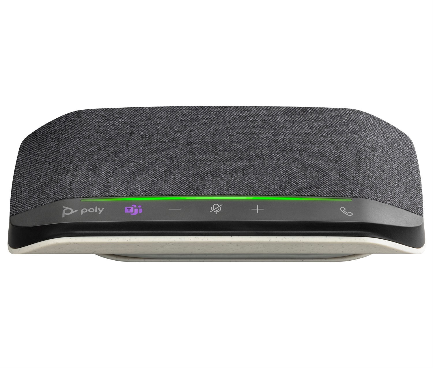 POLY Vivavoce Sync 10 - Certificato per Microsoft Teams, USB-A e USB-C, Argento, Audio di Alta Qualità con Microfoni per Riduzione Rumore