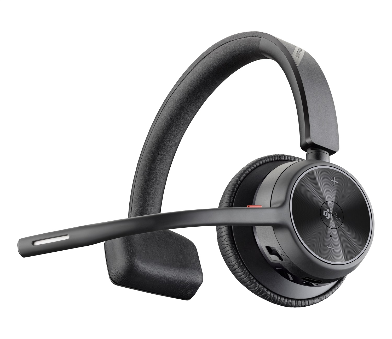 POLY Voyager 4310 Cuffia Monoauricolare Wireless USB-A Certificata per Microsoft Teams con Dongle BT700 - Nero