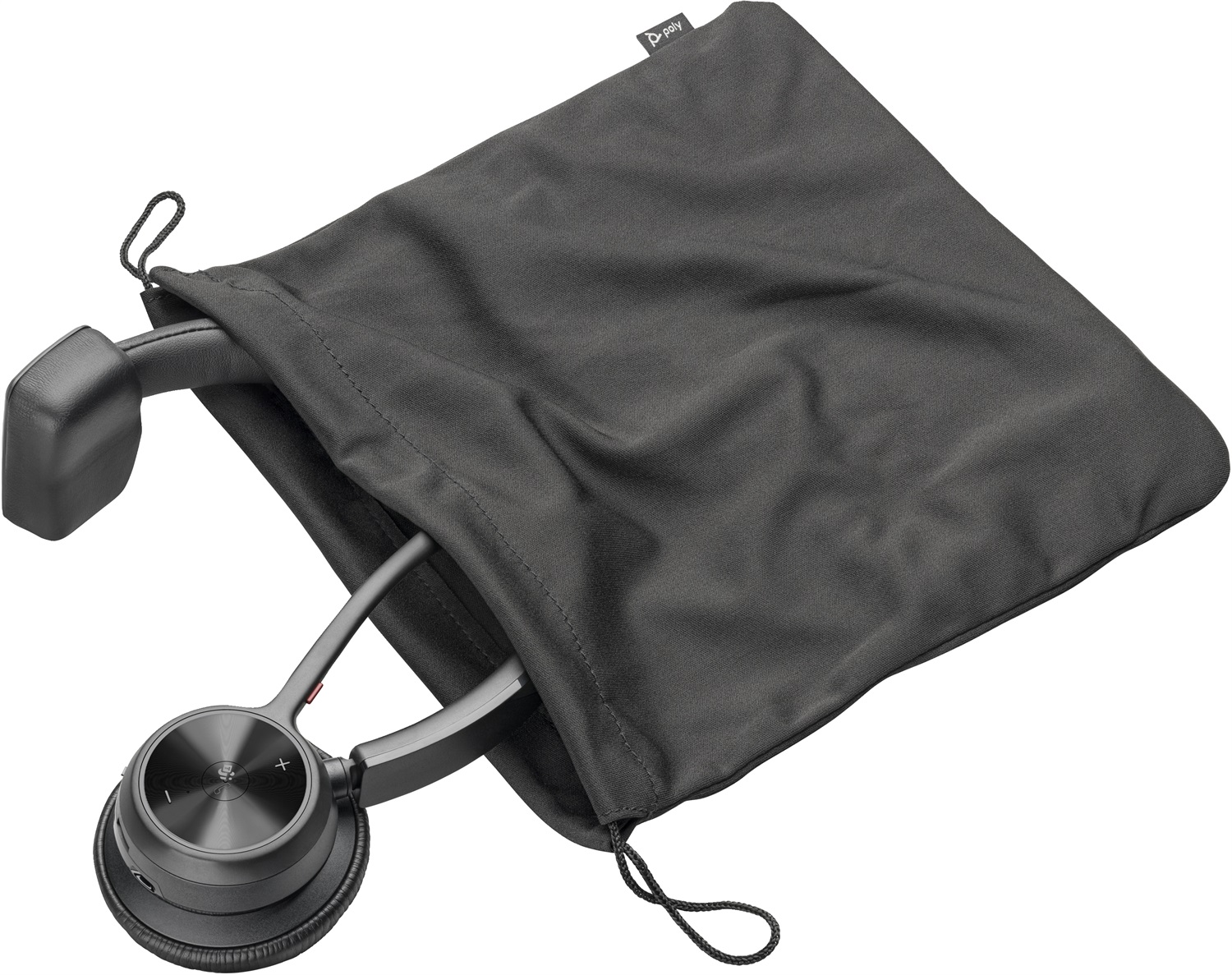 Poly Voyager 4310 Cuffie Monofoniche USB-C Wireless Certificate per Microsoft Teams con Dongle BT700 - Nero