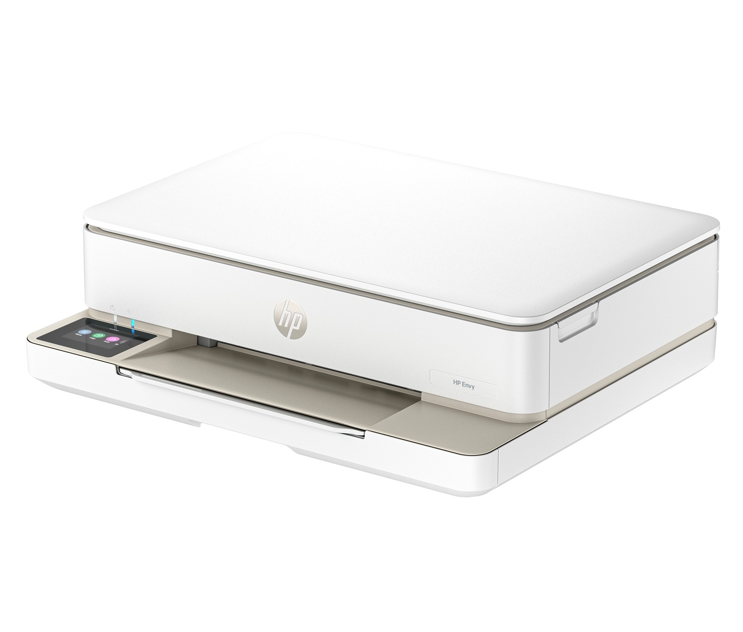 HP Envy 6120e Stampante Multifunzione A4 Inkjet - Stampa, Copia, Scansione, Wi-Fi, 4800 x 1200 DPI, Fronte e Retro Automatica, Beige
