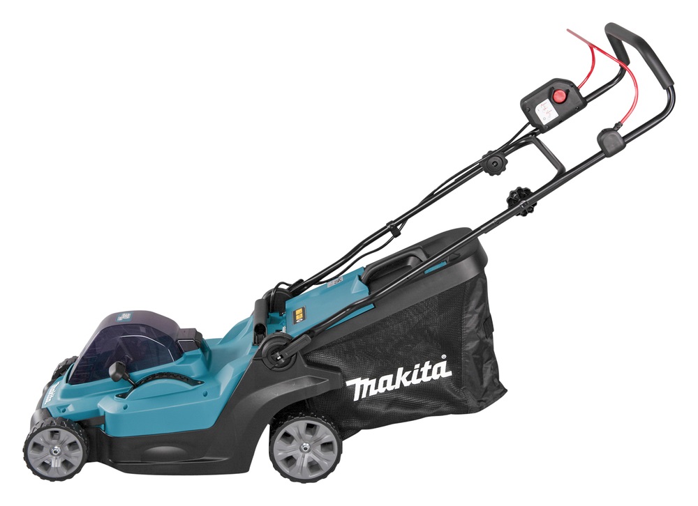 Makita LM003GZ Tosaerba a Batteria 40V Max Li-ion XGT - Taglio 38 cm, Funzione Mulching, 2 Lame, Manico a Spinta, Senza Batteria e Caricabatterie