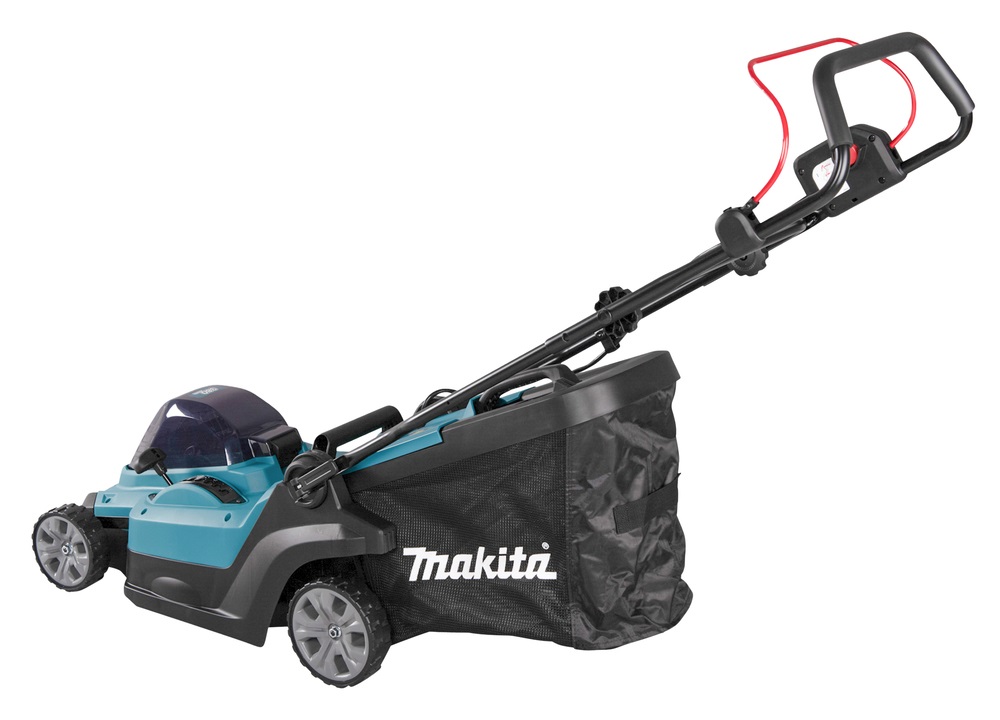 Makita LM003GZ Tosaerba a Batteria 40V Max Li-ion XGT - Taglio 38 cm, Funzione Mulching, 2 Lame, Manico a Spinta, Senza Batteria e Caricabatterie