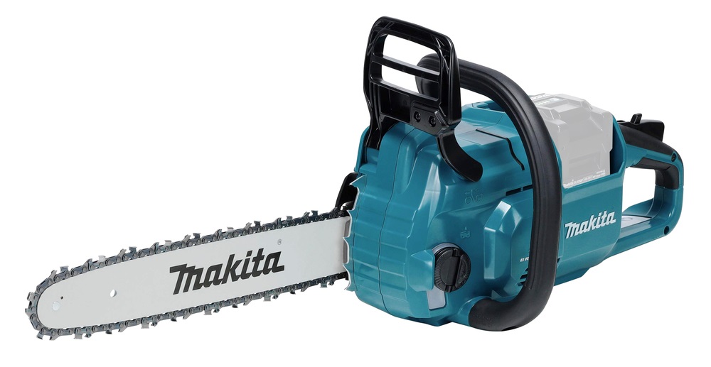 Makita UC022GZ Elettrosega Brushless 40V - Potenza 1600 W, Lunghezza Barra 35 cm, Velocità Catena 25,5 m/s, Senza Batterie e Caricabatterie