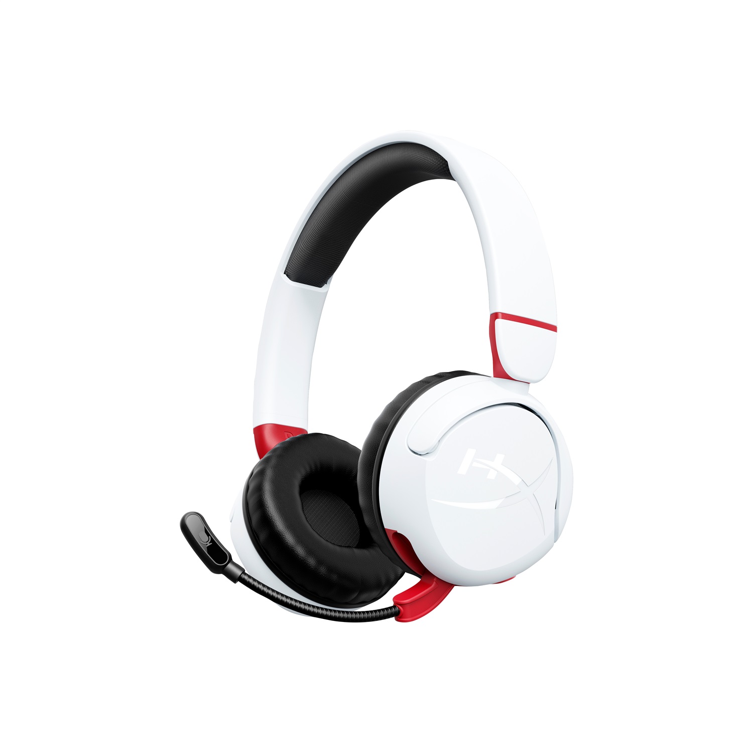 HyperX Cloud Mini - Wireless Gaming Headset Bianco con Bluetooth 5.3, Audio sotto 85 dB, Frequenza 20-20000 Hz