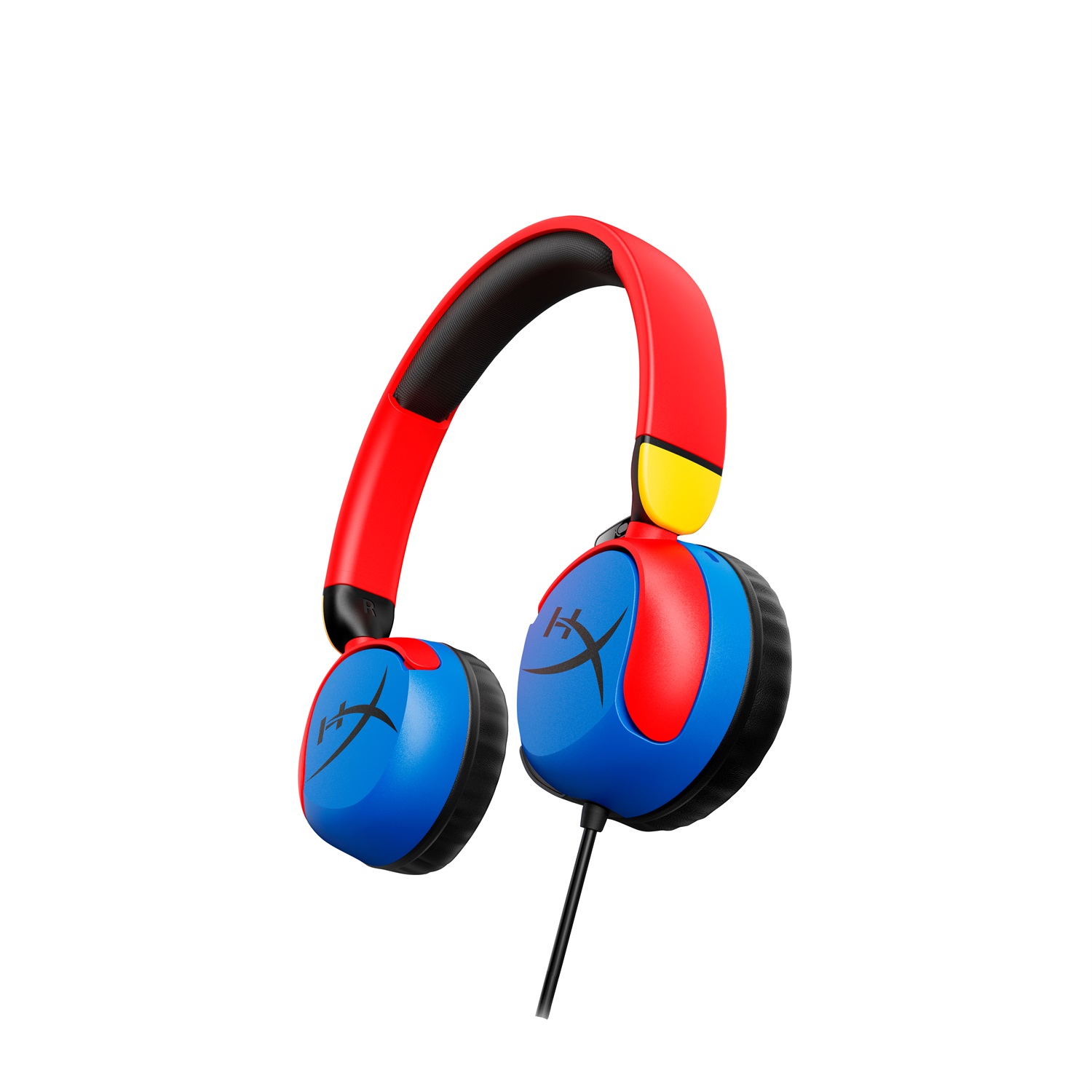HyperX Cloud Mini - Cuffie Gaming Cablato Multicolore con Microfono, Frequenza 20-20000 Hz, Leggere e Confortevoli per Giovani Gamer