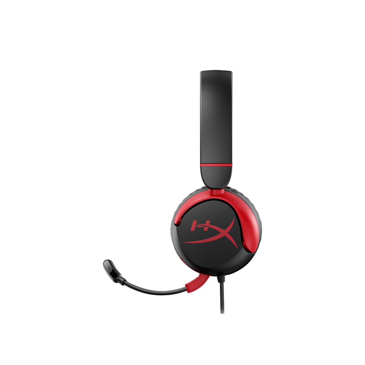HyperX Cloud Mini - Cuffie Gaming Cablate Nero/Rosso con Microfono, Leggere e Comode per Giovani Gamer